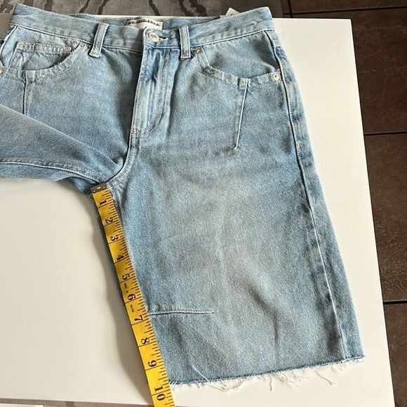 Free People WE THE FREE Ghost Town High Rise Long Short - Picture 7 of 10